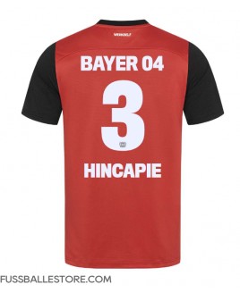 Günstige Bayer Leverkusen Piero Hincapie #3 Heimtrikot 2024-25 Kurzarm